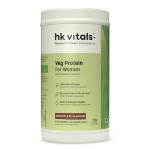 HK Vitals Protein for Women, 1.1 lb chocolate, vegetarian